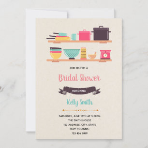 Invitation à une fête sur le thème de la douche de