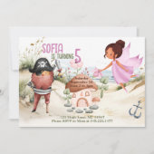 Invitation à une fête sur le thème des Pixies et d (Devant)