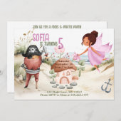 Invitation à une fête sur le thème des Pixies et d (Devant / Derrière)