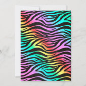 Invitation à une fête totalement géniale des année (Dos)