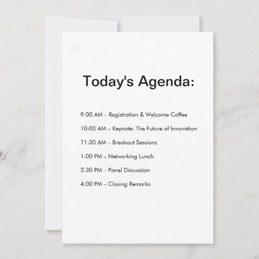 Invitation à une fête tropicale d'été  (Devant)