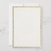 Invitation à une fête vibrante pour le Cinco De Ma (Dos)