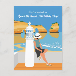 Invitation à une grande fête d'anniversaire de fil