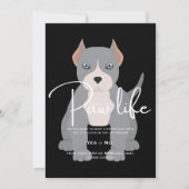 Invitation à une journée de jeu de pitbull (Devant)