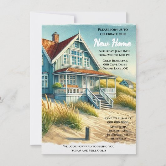 Invitation à une journée portes ouvertes pour une  (Devant)