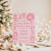 Invitation à une joyeuse petite fête de Noël