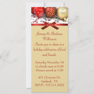 Invitation à une longue fête de Noël