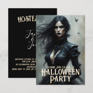 Invitation à une Nuit de Halloween Gothique de Mys