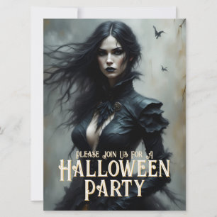 Invitation à une Nuit de Halloween Gothique de Mys