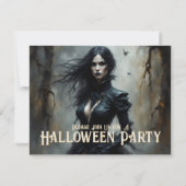 Invitation à une Nuit de Halloween Gothique de Mys (Devant)