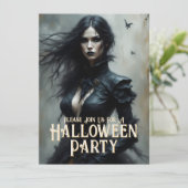 Invitation à une Nuit de Halloween Gothique de Mys (Debout devant)