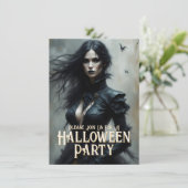 Invitation à une Nuit de Halloween Gothique de Mys (Debout devant)