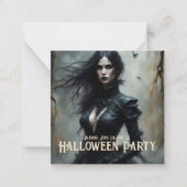 Invitation à une Nuit de Halloween Gothique de Mys (Devant)
