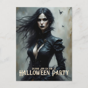 Invitation à une Nuit de Halloween Gothique de Mys