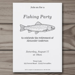 Invitation à une partie de pêche à la truite