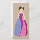 Invitation à une partie officielle (Devant)