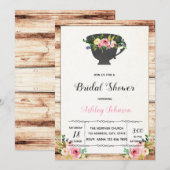 Invitation à une party de thé de l'après-midi (Devant / Derrière)