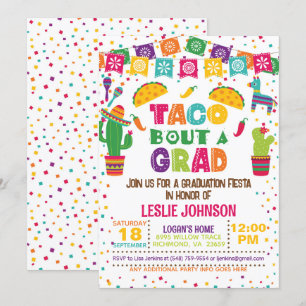 Invitation à une remise de diplômes façon Taco