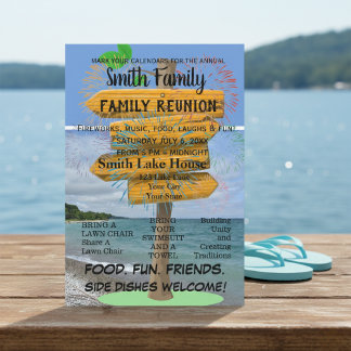 Invitation à une réunion de famille