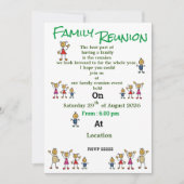 Invitation à une réunion de famille (Devant)
