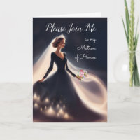 Invitation à une sœur pour être la marraine d'honn
