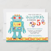 Invitation à une soirée à thème (Devant)