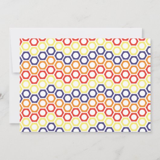 Invitation à une soirée à thème (Dos)