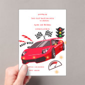 Invitation à une soirée à thème sur la course de v (In situ (ordinateur de poche))
