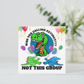 Invitation à une soirée amusante (Debout devant)