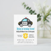 Invitation à une soirée Anniversaire de enfant voi (Debout devant)