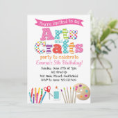 Invitation à une soirée Arts & Artistes (Debout devant)