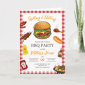 Invitation à une soirée BBQ, Grillades et détente  (Devant)