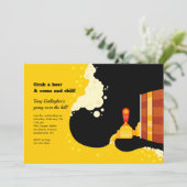 Invitation à une soirée bière (Debout devant)