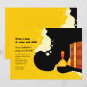 Invitation à une soirée bière (Devant / Derrière)