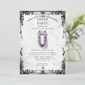 Invitation à une soirée bourbon rustique de Derby (Debout devant)