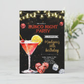 Invitation à une soirée Bunco (Debout devant)