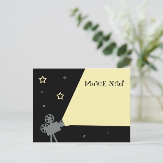 Invitation à une soirée cinéma (Debout devant)