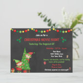 Invitation à une soirée cinéma de Noël (Debout devant)