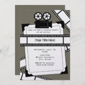 Invitation à une soirée cinéma et visionnement de  (Devant / Derrière)