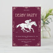 Invitation à une soirée classique de Derby du Kent (Debout devant)