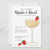 Invitation à une soirée cocktail (Devant)