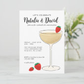 Invitation à une soirée cocktail (Debout devant)