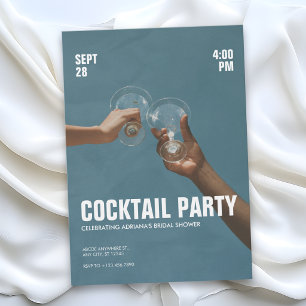 Invitation à une soirée cocktail