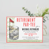 Invitation à une soirée cocktail de golf (Debout devant)