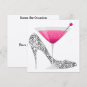 Invitation à une soirée cocktail par SRF (Devant / Derrière)