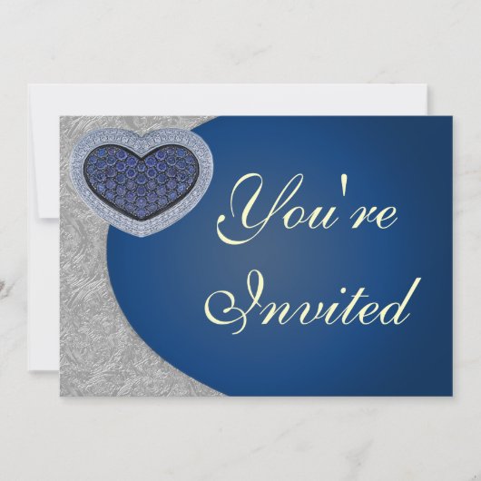 Invitation à une soirée coquine élégante (Devant)