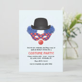 Invitation à une soirée costumée (Debout devant)