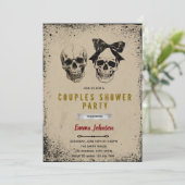 Invitation à une soirée couples d'Halloween (Debout devant)