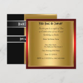 Invitation à une soirée d'anniversaire en tenue de (Devant / Derrière)