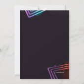 Invitation à une Soirée Dansante (Dos)